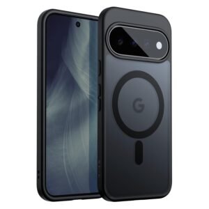JETech Magnetic Matte Case for Google Pixel 11, Black