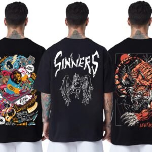 men oversized t shirts