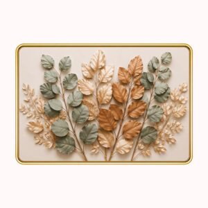 Dvallivin Botanical Leaf Wall Art, Painting for Living Room 12x18 Inch