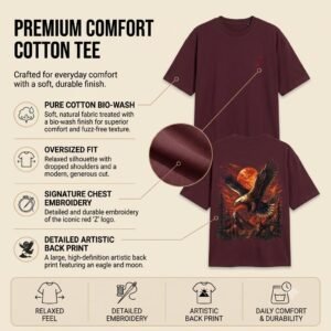 men oversized t shirts