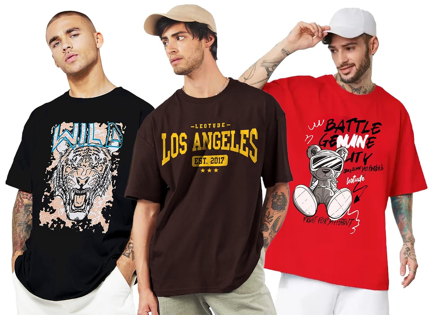 men printed t shirts