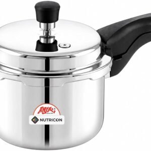 ANJALI Terra Triply Stainless Steel Pressure Cooker, 3 Litre